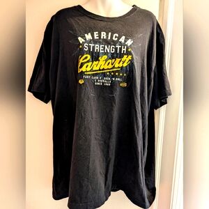 Carhartt Relaxed Fit American Strength Black T Shirt Men’s. XL. Preloved